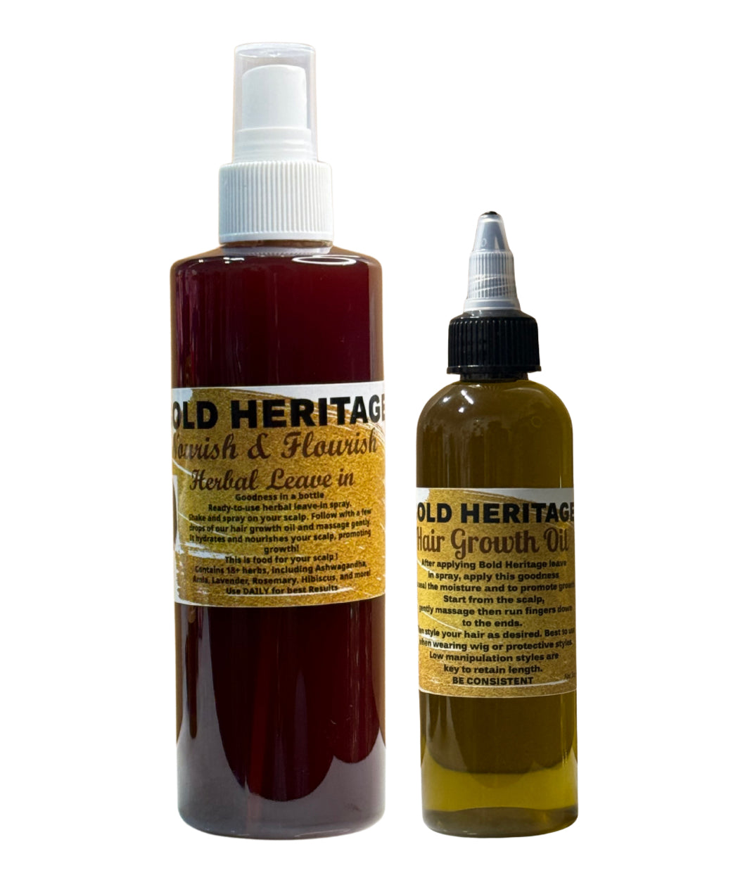 Herbal Leave in & Hair Growth Oil SET