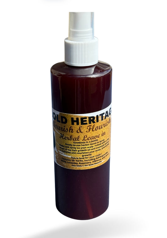 Nourish & Flourish Herbal Leave In Spray